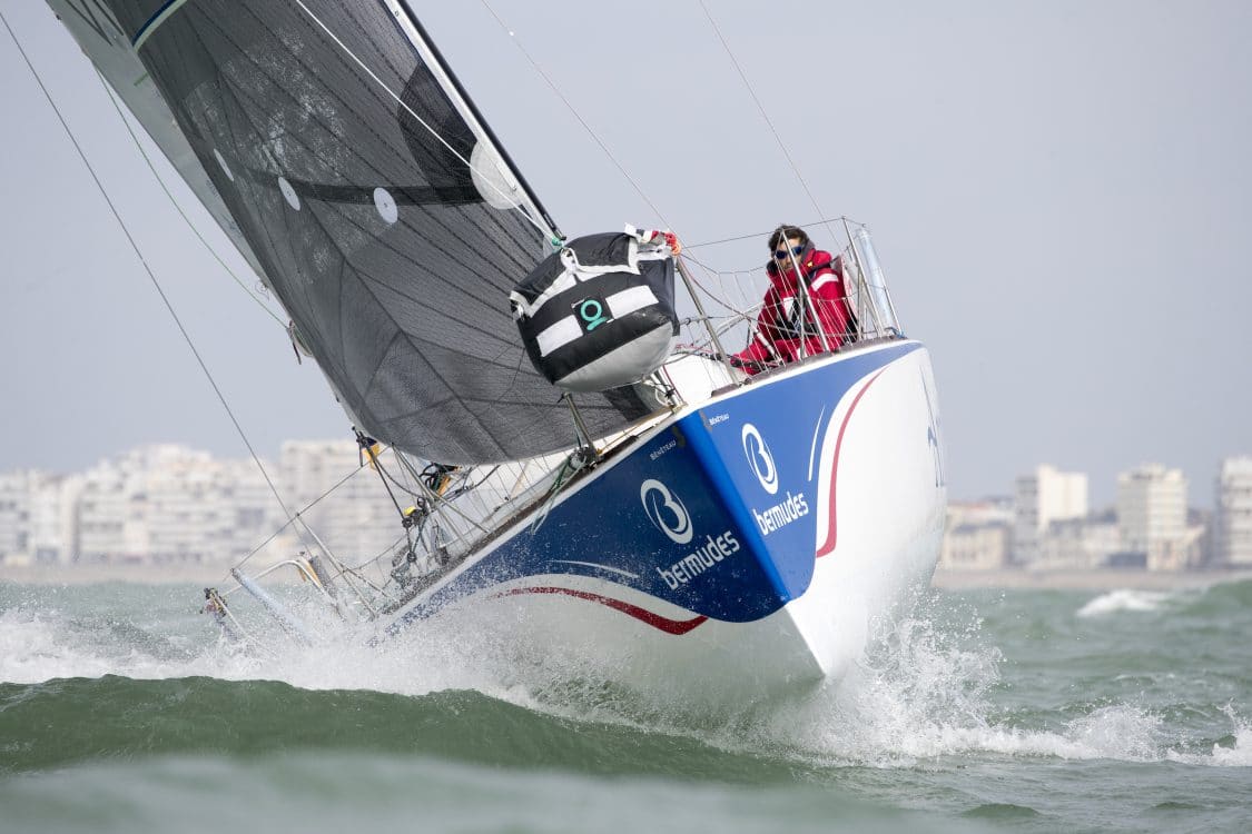 Figaro beneteau 2, Plan Lombard, TABARLY Erwan, Armor Lux, voile 18, france
