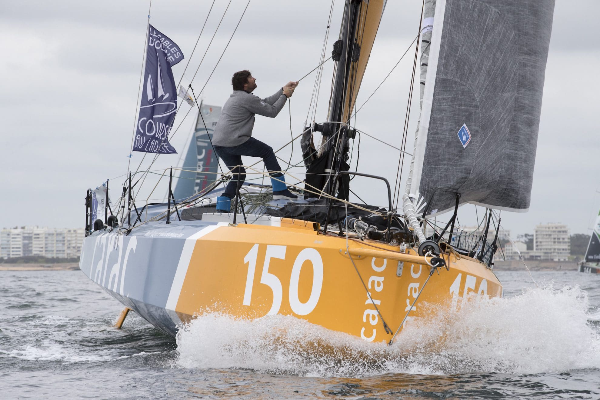 voile, course au large, 1000 milles, sables d olonne, vendee, les sables course au large, 2018, multi classe, Class 40, 150, DUC Louis, plan Lombard 2017
