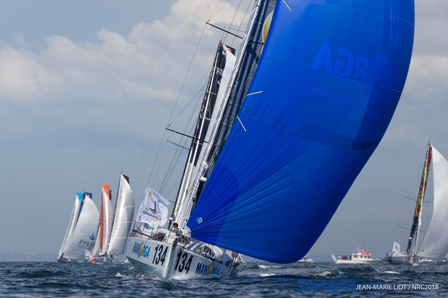 2018, CLASS 40, DEPART, DOUBLE, DOUBLE HANDED, NCR 2018, NORMANDY CHANNEL RACE