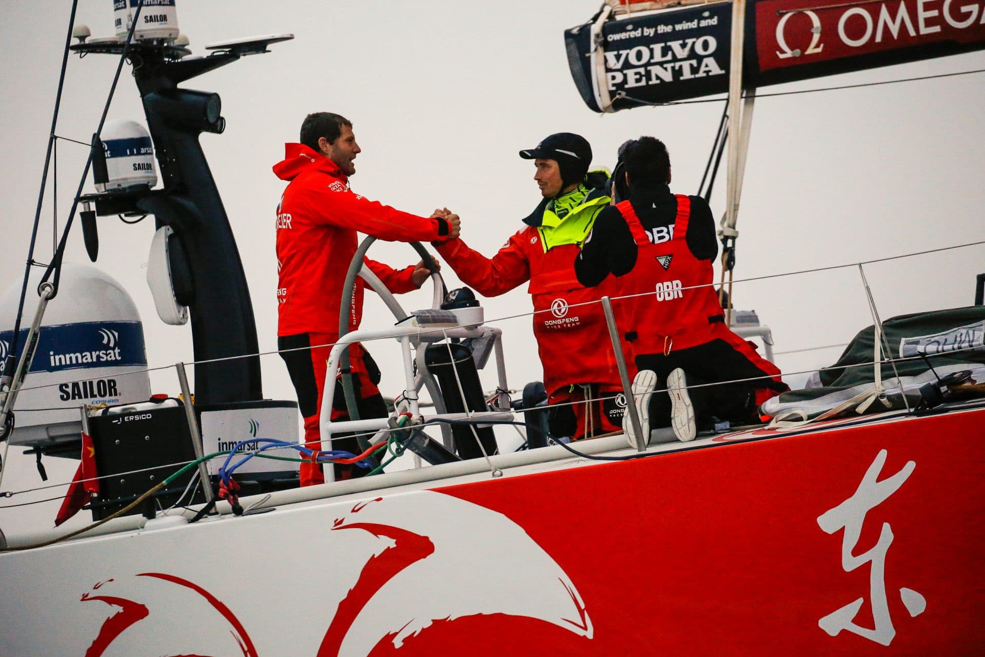 Leg 9,Bowman,Skipper,Media,Staff,Emotion,Commercial,Charles Caudrelier,Volvo Penta,Celebration,Dongfeng,OBR,french,Jack Bouttell,2017-18,Arrivals,Under 30,Onboard reporter,Race Suppliers,Kind of picture,Newport-Cardiff